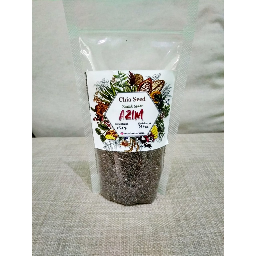 

Organic Black Chia Seed Mexico 150gr