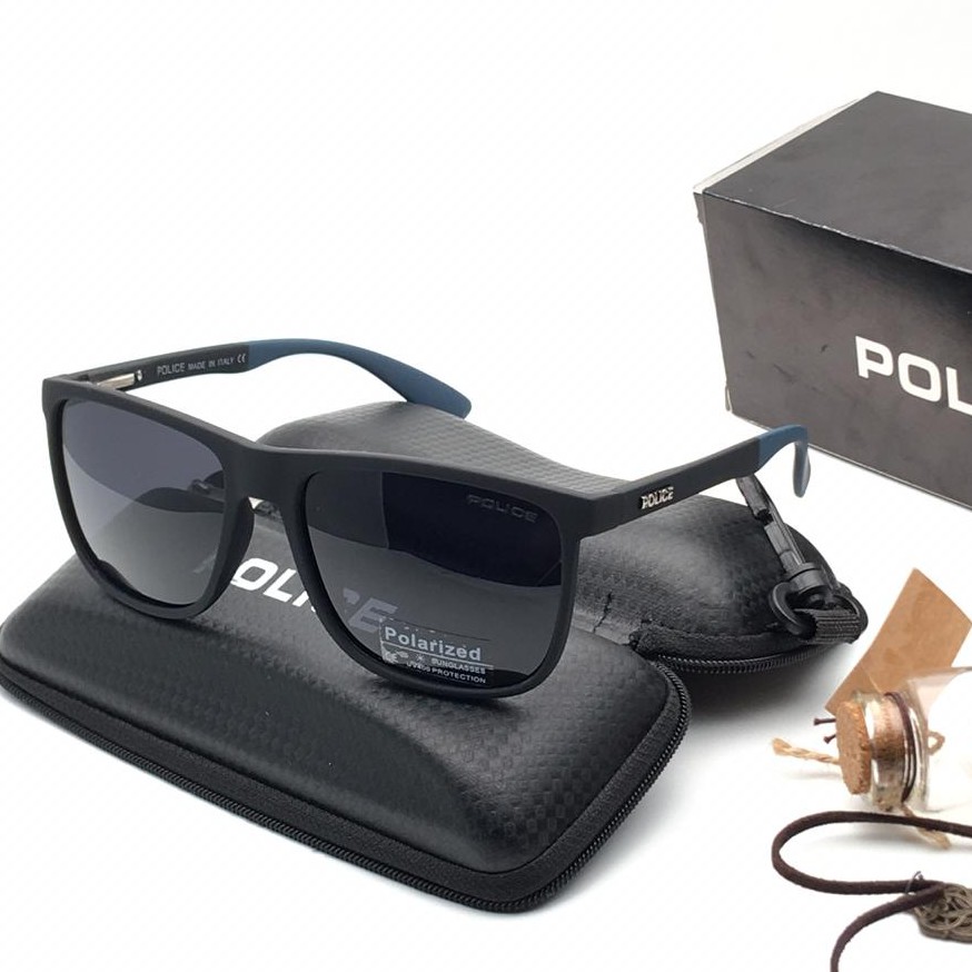 Sunglass Kacamata Sepeda Pria - Police A1043 Lensa Anti Radiasi Termurah