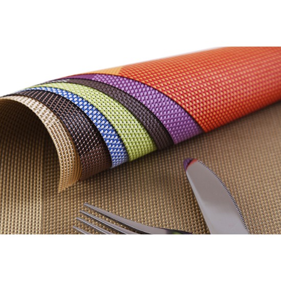 SHOPELLO – [ANTI PANAS] Tatakan Piring Gelas Panci Alas Meja Makan Table Mat Desain Elegan