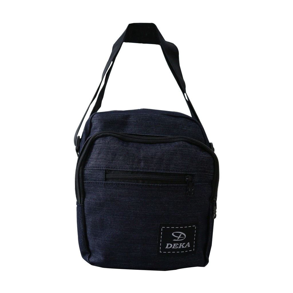 Tas Selempang DEKA Cowok Keren Slempang Distro Pria Murah Hangout Jalan-jalan Travelling Manly Bagus