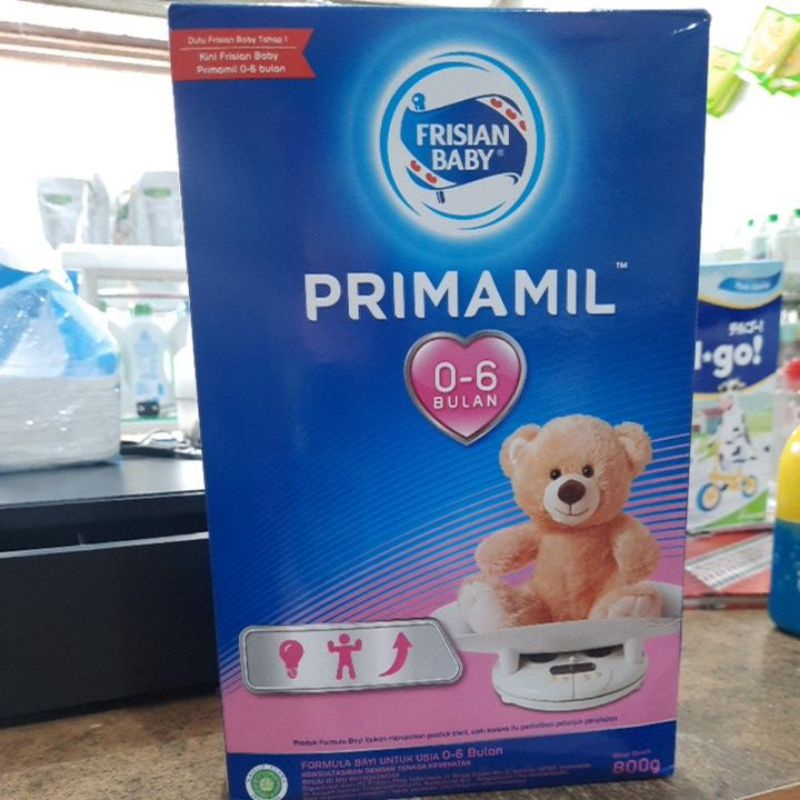 

FRISIAN BABY PRIMAMIL Susu Bayi Usia 0-6 Bulan 750GR