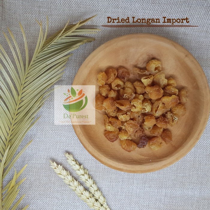 

Kalengbuah- Longan Kering Thailand Dried Longan Premium 50Gr -Buah-Kaleng.
