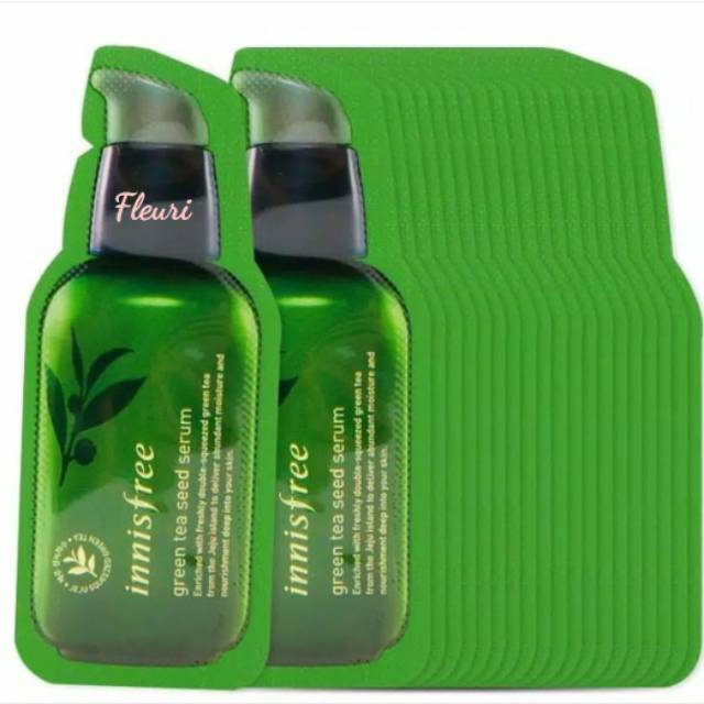 Sample Innisfree Green Tea Seed Serum SACHET | Shopee