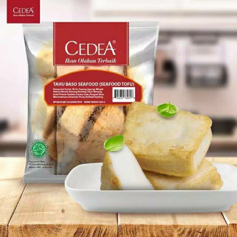 Jual Cedea Seafood Tofu Tahu Bakso Ikan Shopee Indonesia