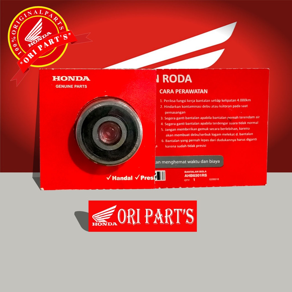 lahar laher bearing roda depan verza cb150 laher belakang supra / 6301