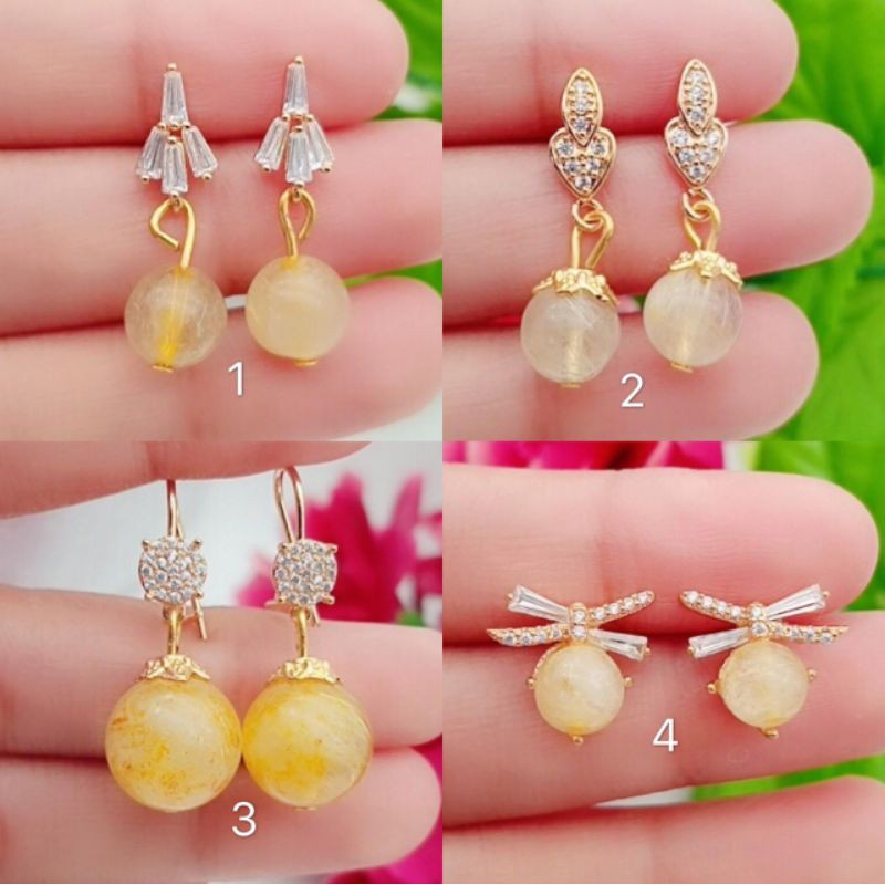 anting rambut sedana asli ready