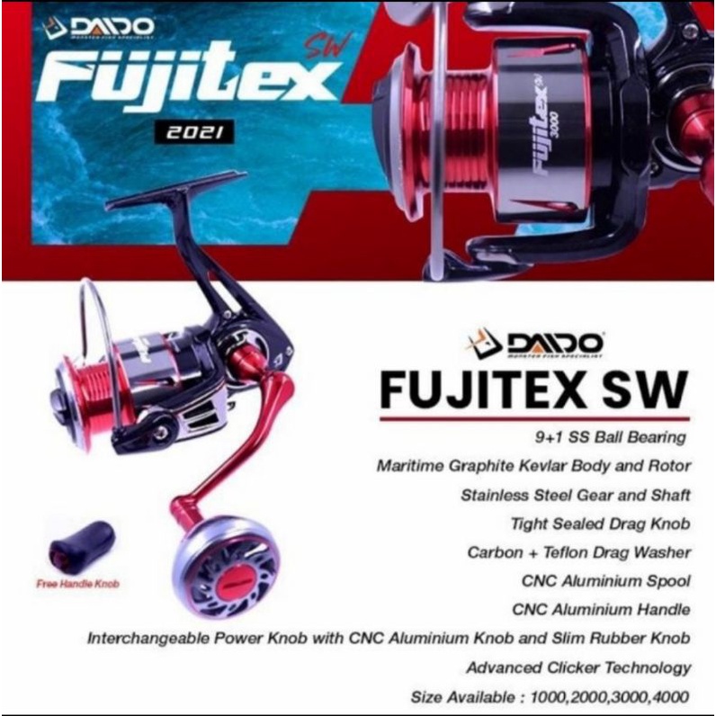 REEL DAIDO FUJITEX SW 2000/3000/4000 .... 2021