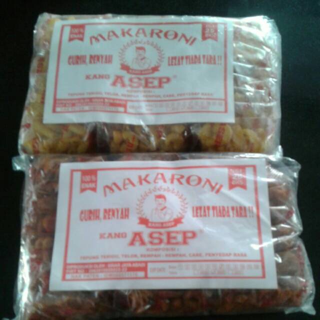 

Makaroni Kang Asep (25 pcs)
