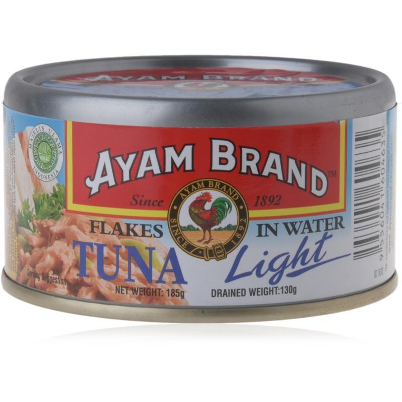 

AYAM BRAND Tuna Light Flakes in Water 130 g