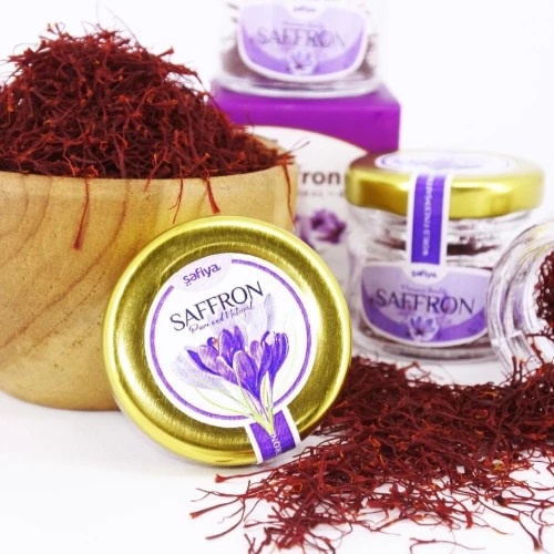 Saffron | Safron 2 Gram Super Negin Grade A++ Original SAFIYA HERBAL