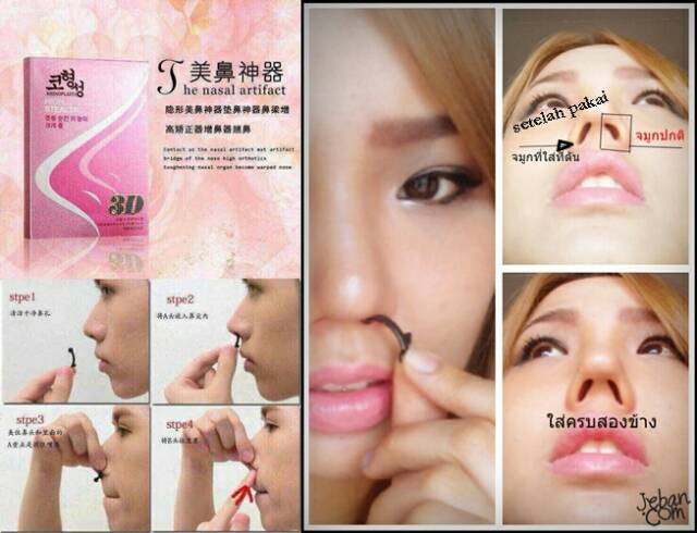 PEMANCUNG HIDUNG INSTANT SUPER NOSE SECRET HIGH STEALTH 3D