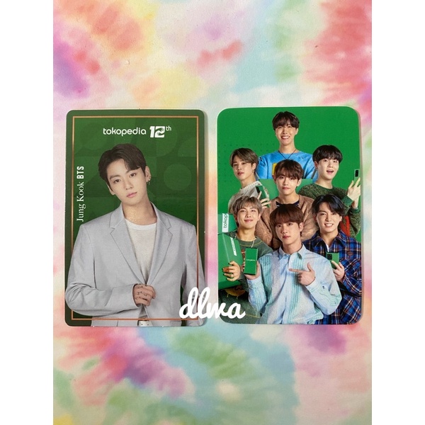 PC BTS JUNGKOOK TOKO HIJAU (OFFICIAL) TAKE ALL