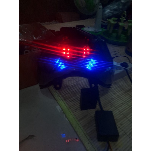 PAKETAN : stop lamp vario 125/150 ESP 2016/2017 /10 mode runnibg/rem strobo