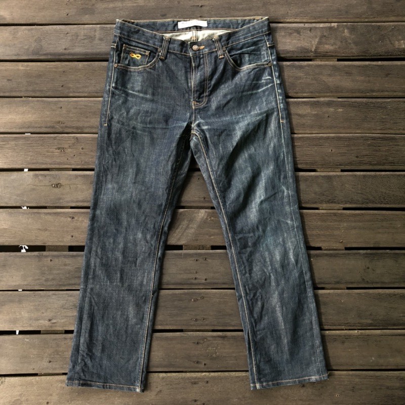 Celana jeans Plac by placid wave selvedge original second