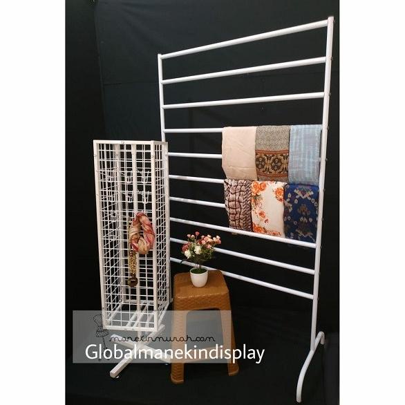 [[COD]] Rak Jilbab Besi susun Rak Kerudung Minimalis TERUJI Kode 786