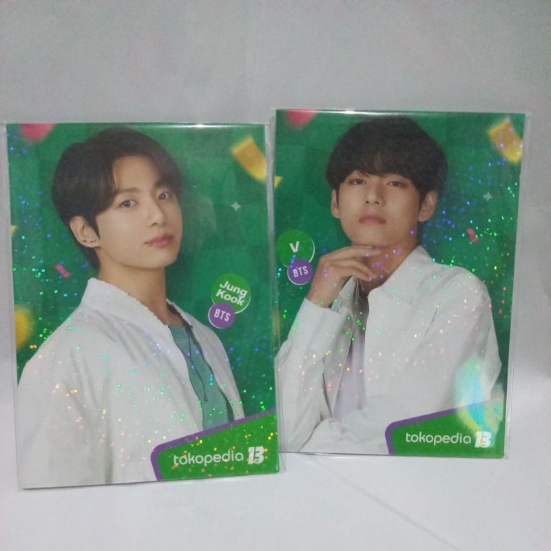 POSTCARD BTS X TOKO HIJAU