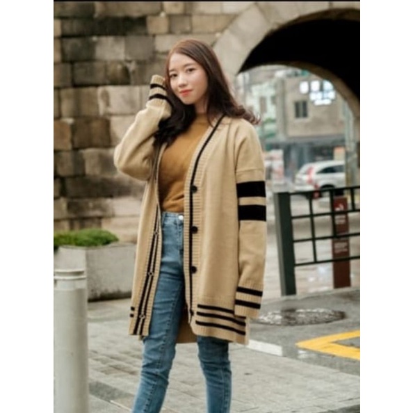 cardygan sweater INDRI pakaian wanita