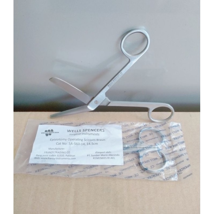 

Gunting Episiotomy 14cm / Gunting Epis Stainless stell