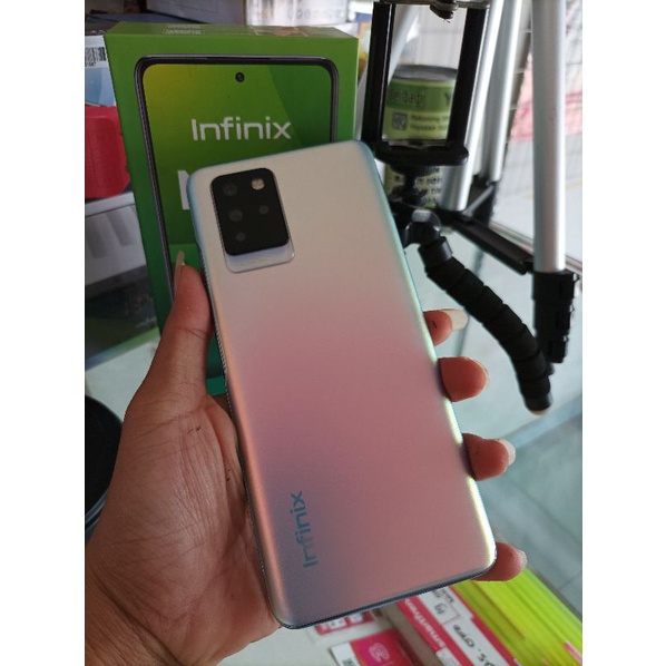 Infinix Note 10 pro NFC ram 6/64 second mulus fullset bergaransi