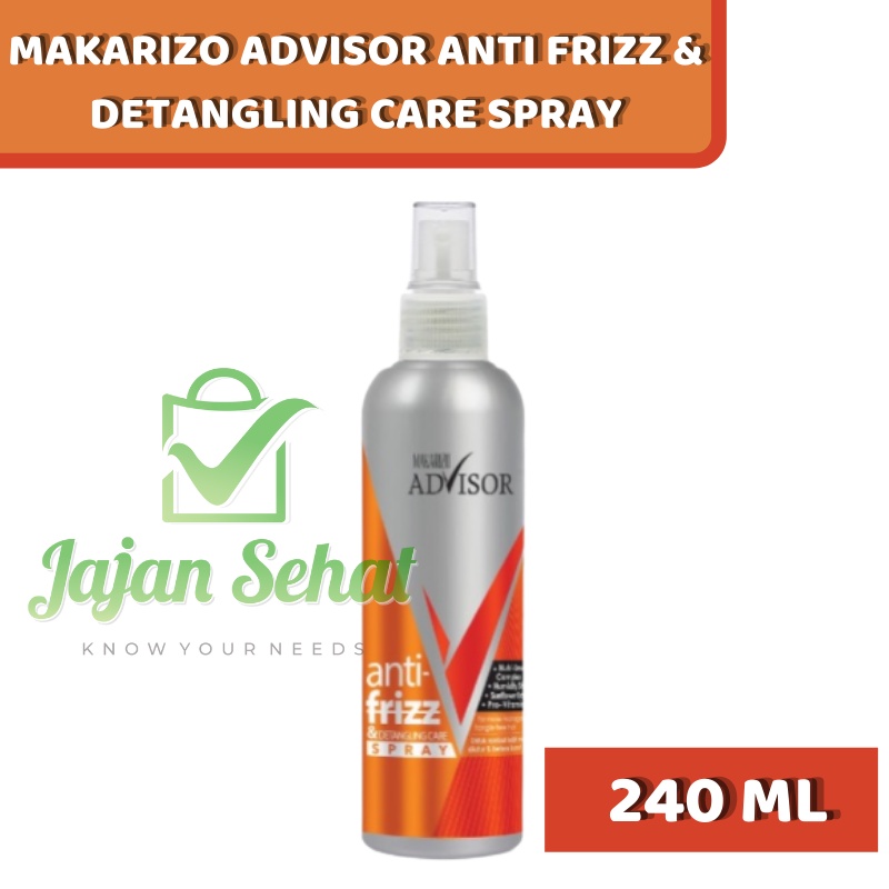 MAKARIZO ADVISOR ANTI FRIZZ &amp; DETANGLING CARE SPRAY 240 ML