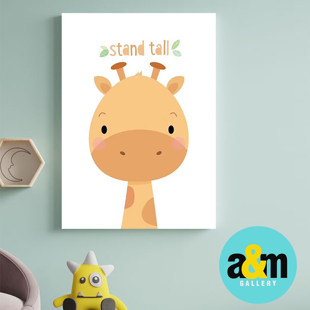 Hiasan Dinding Kamar Bayi (A4) Pajangan Anak Dekorasi Bayi Wall Decor Tema Pajangan Bayi - A&amp;M