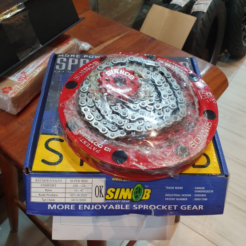 Gear Gir Sinnob All New R15 V3 Vva Mt15 XSR 155 Original