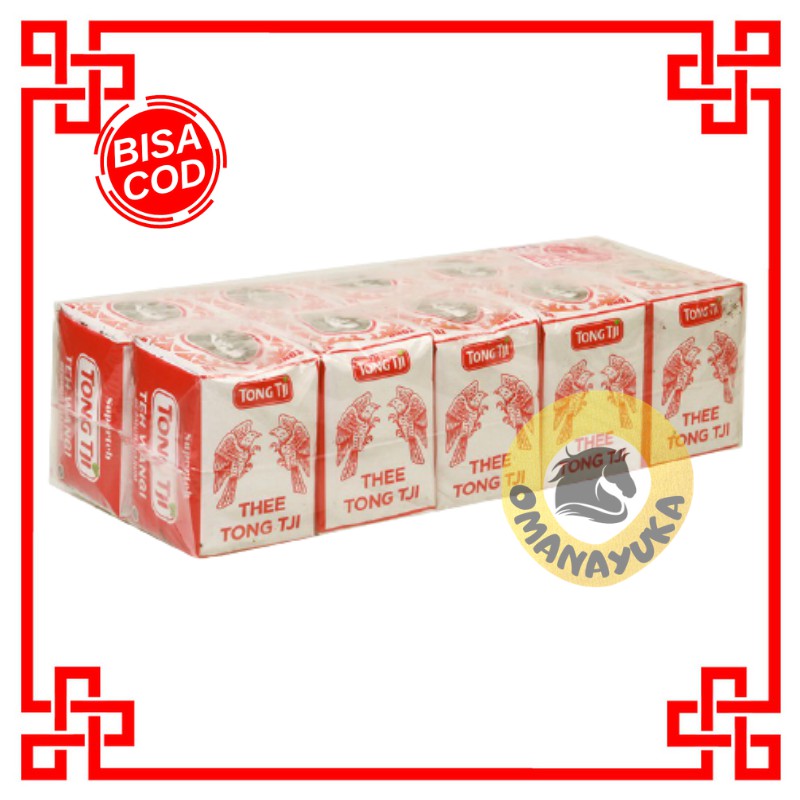 

Tong Tji Super Jasmine Tea 40 gram, Teh Seduh (harga per slop)