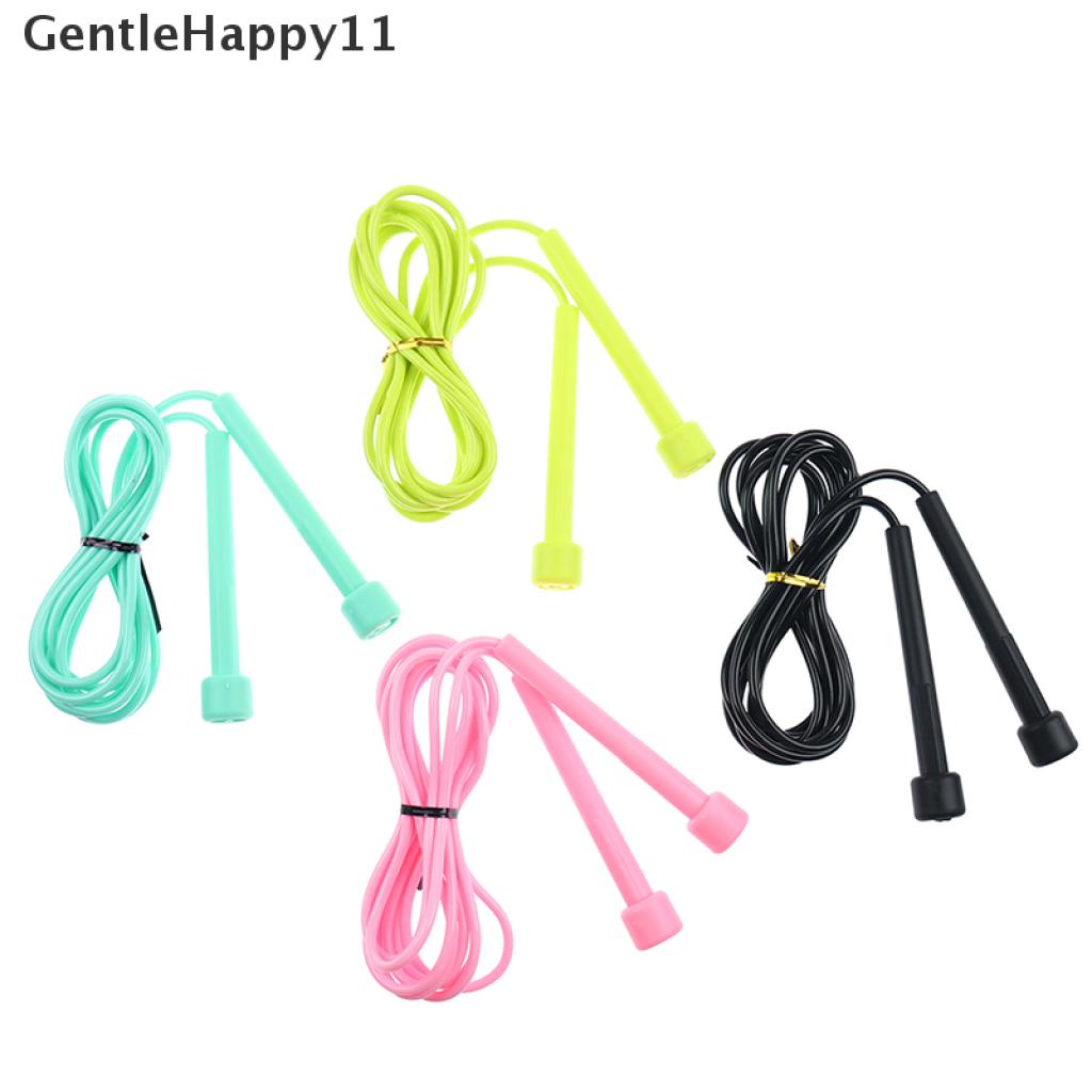 Gentlehappy 1Pc Speed Jump Rope Anak PVC Skipping Rope Adjustable Peralatan Fitness