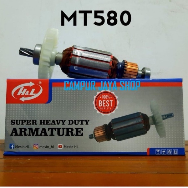 H&L ARMATURE / ANGKER Circular Saw circle Maktec MT580 MT 580
