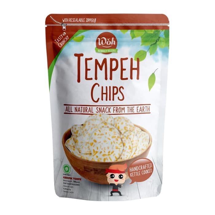 

Woh - Keripik Tempeh Chips - 50gr