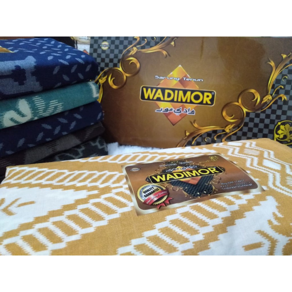 SARUNG WADIMOR BALI MOTIF BATIK PRINT TENUN DEWASA BAHAN KATUN LEMBUT MOTIF MASA KINI