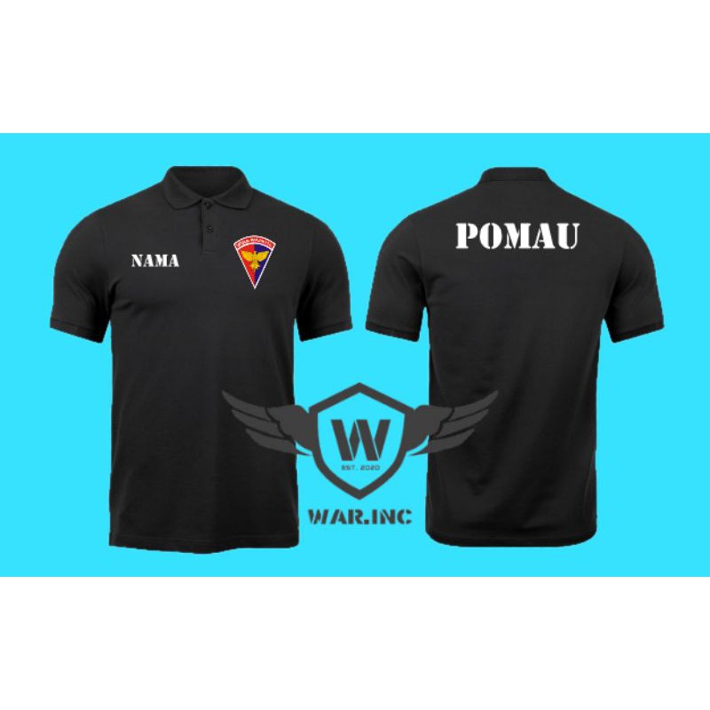 KAOS BAJU POMAU POLISI MILITER ANGKATAN UDARA