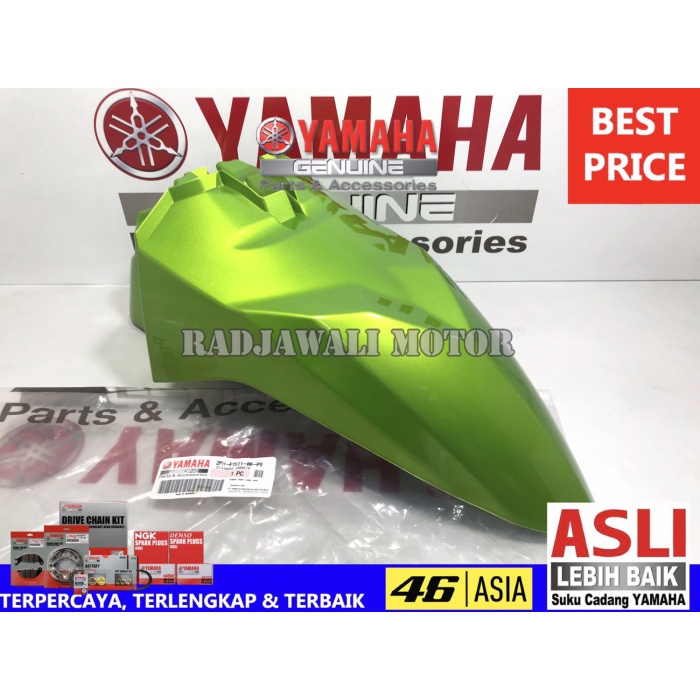 OTOMOTIF AKSESORIS MOTOR RJ1860 SPAKBOR DEPAN MIO Z M3 HIJAU ASLI