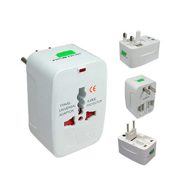 Travel Adaptor Colokan Listrik Universal World TRAVEL ADAPTER UNIVERSAL Steker Stop Kontak