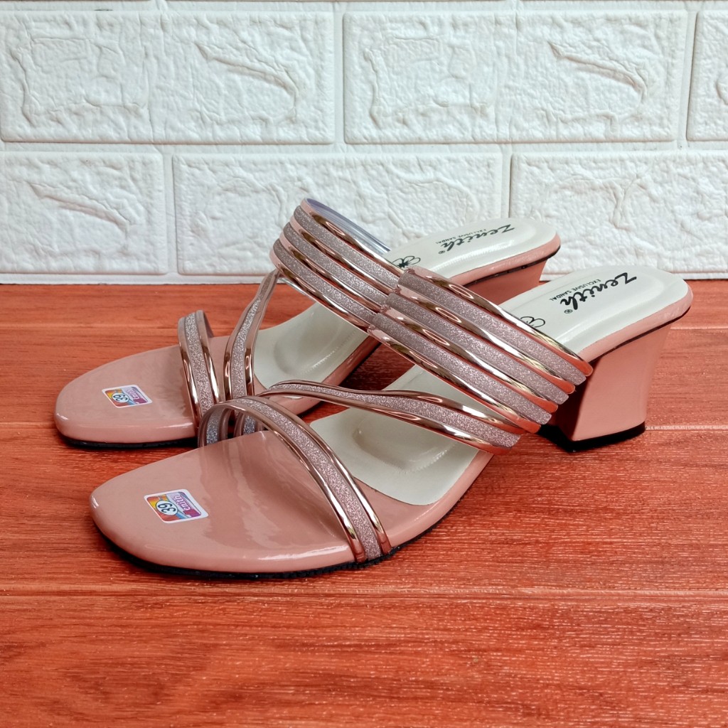 Z_eni_th 04 Party Hak Sandal Wanita Heels Hak 7cm Size 37-40