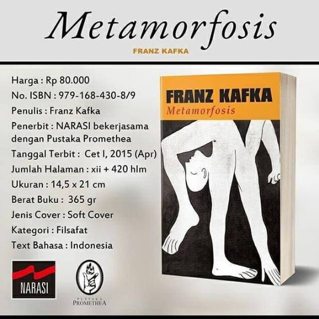 Metamorfosis - Franz Kafka