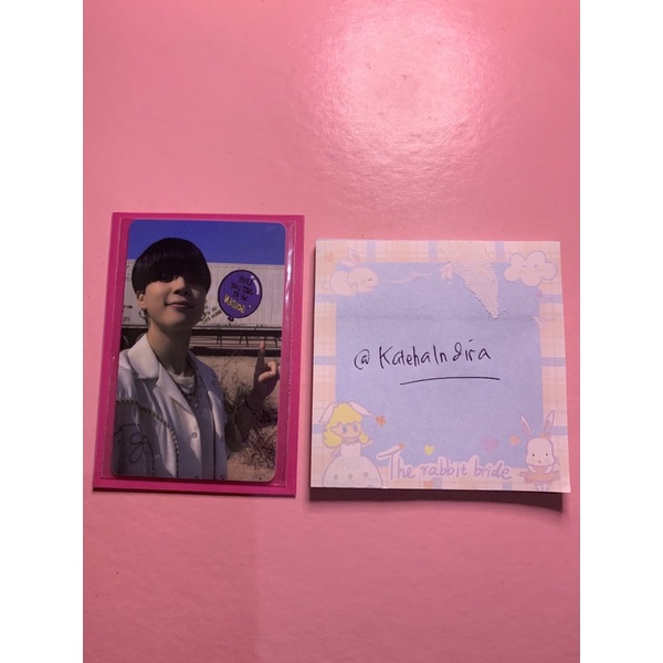 Photocard Lucky draw M2U jimin