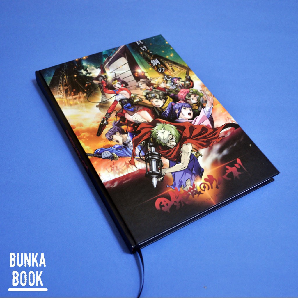 

Note Book Hardcover Anime Koutetsujo no Kabaneri Ukuran A5 Jurnal Agenda Planner Notebook Aesthetic Gift Couple