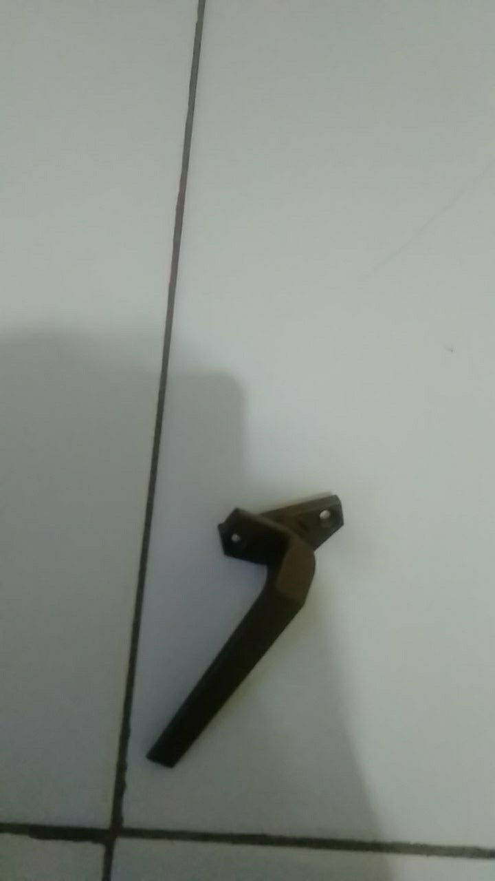 Rambuncis Kanan - Kiri Brown 009 / Handle Jendela Aluminium Weldom