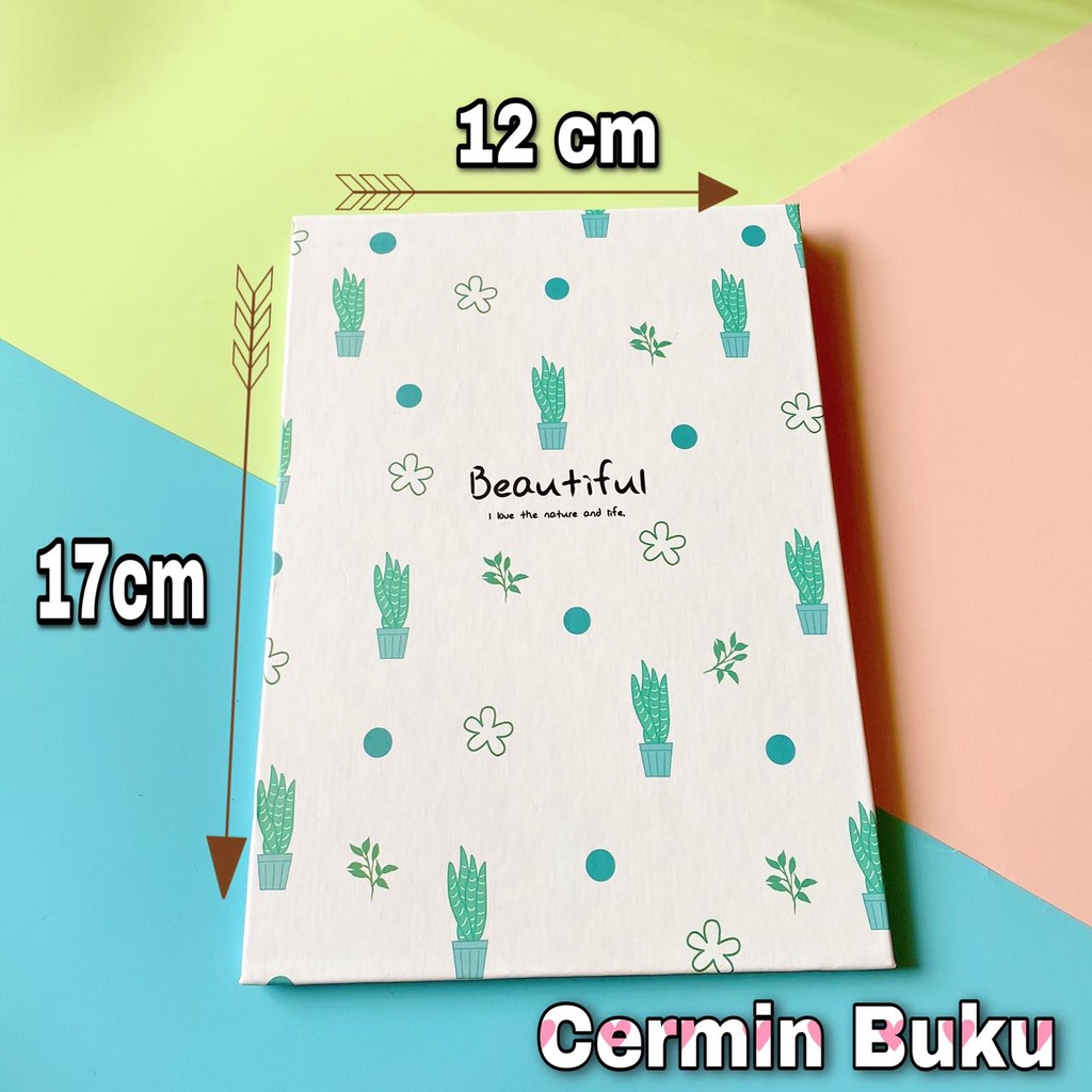 VS BG - BUKU KACA CERMIN 3 UKURAN IMPORT