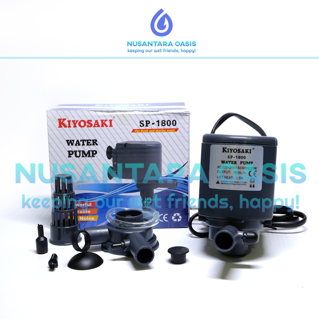 POMPA AIR CELUP AQUARIUM KIYOSAKI SP 1800 SUBMERSIBLE PUMP