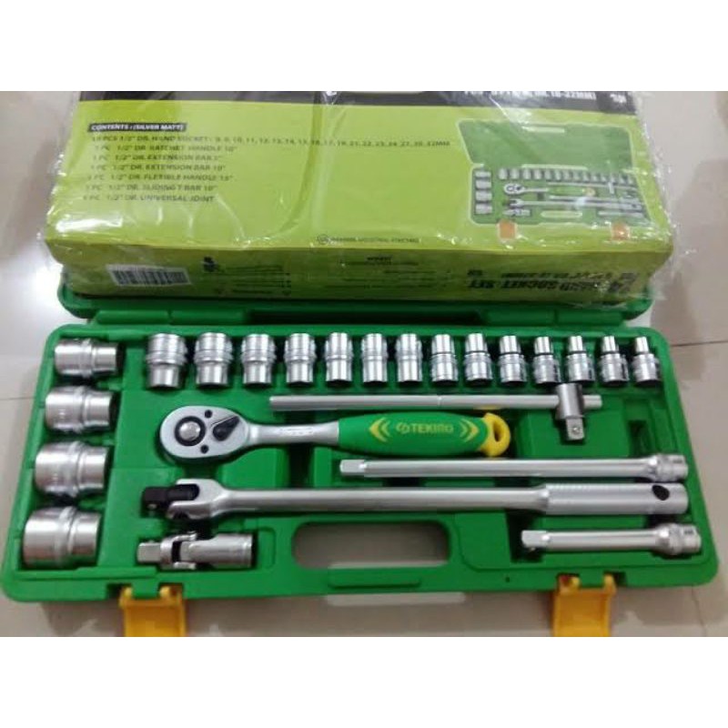 kunci shock tekiro 24pcs / kunci sok tekiro 8-32mm 24pcs