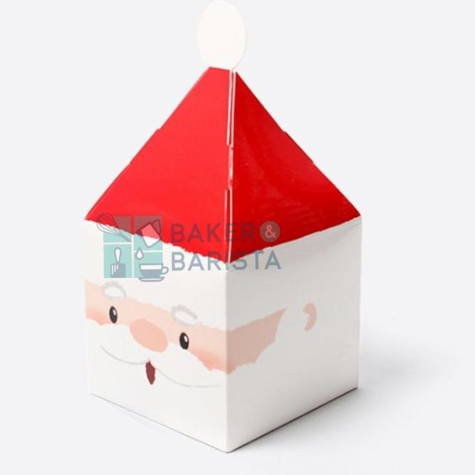 

Xmas box Santa kerucut 10x10cm kotak kado natal lucu hiasan christmas bakernbar99 Buru Order