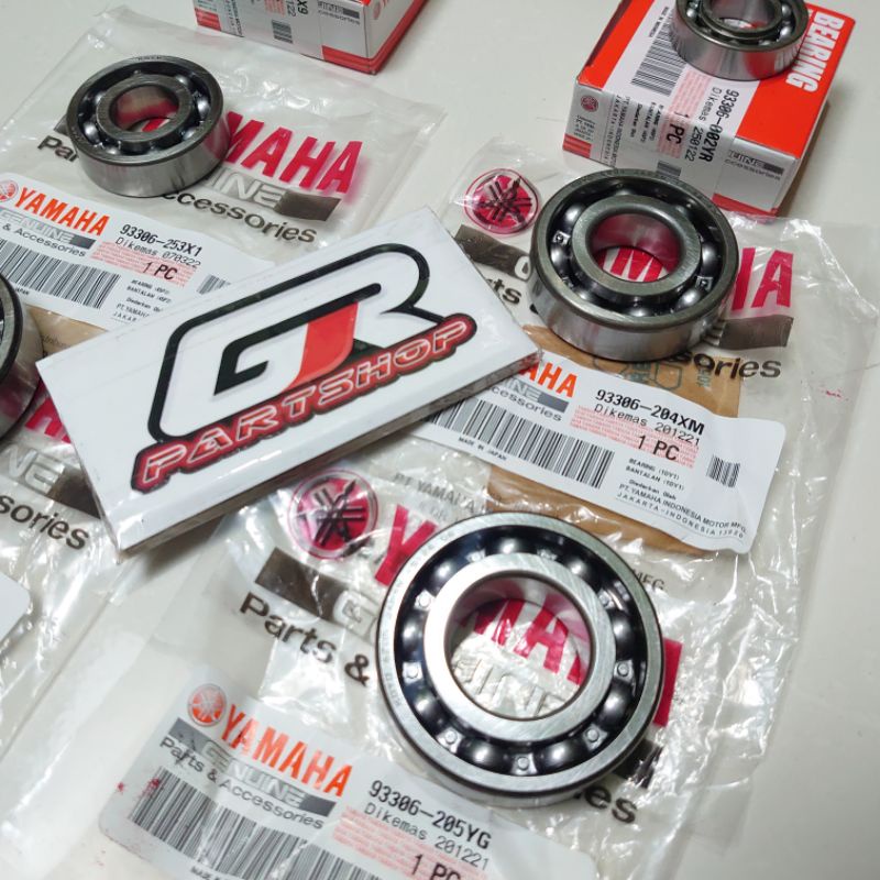 bearing set kruk as rasio f1zr ori ygp force 1 sigma champ alfa f1 forceone force1 one fizr fiz f1z r crankshaft bandul bering klaher laher lahar laker gir gear