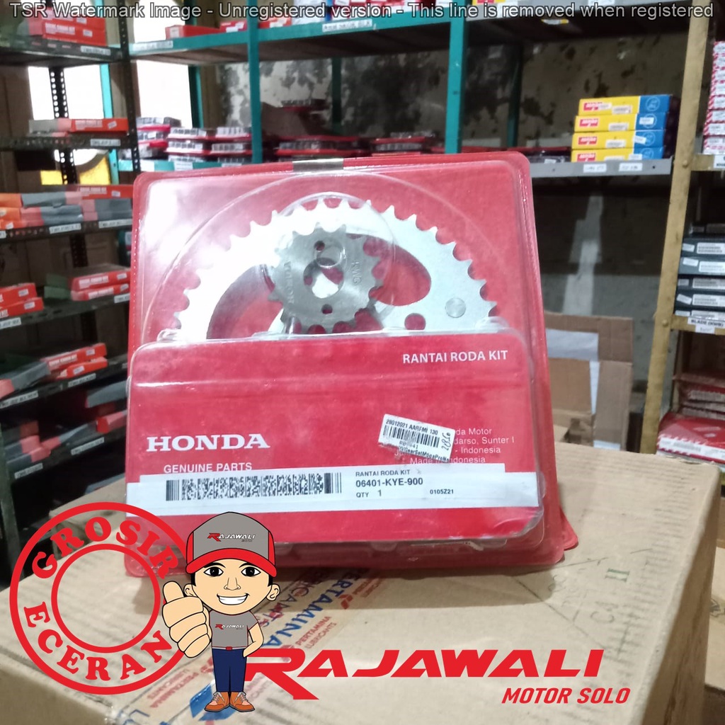 Jual GEAR SET MEGAPRO NEW ORIGINAL AHM (KYE) Indonesia