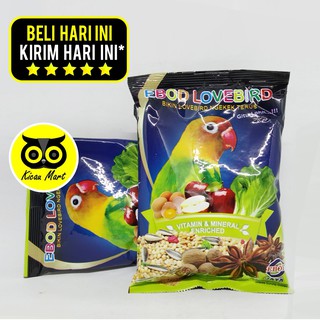 Gold Coin Lovebird Pakan Burung Lovebird Shopee Indonesia