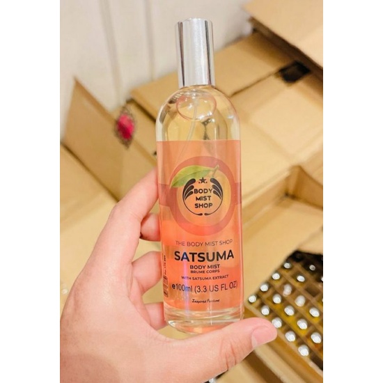 Jual body mist the body shop"satsuma"100ml.. Shopee Indonesia