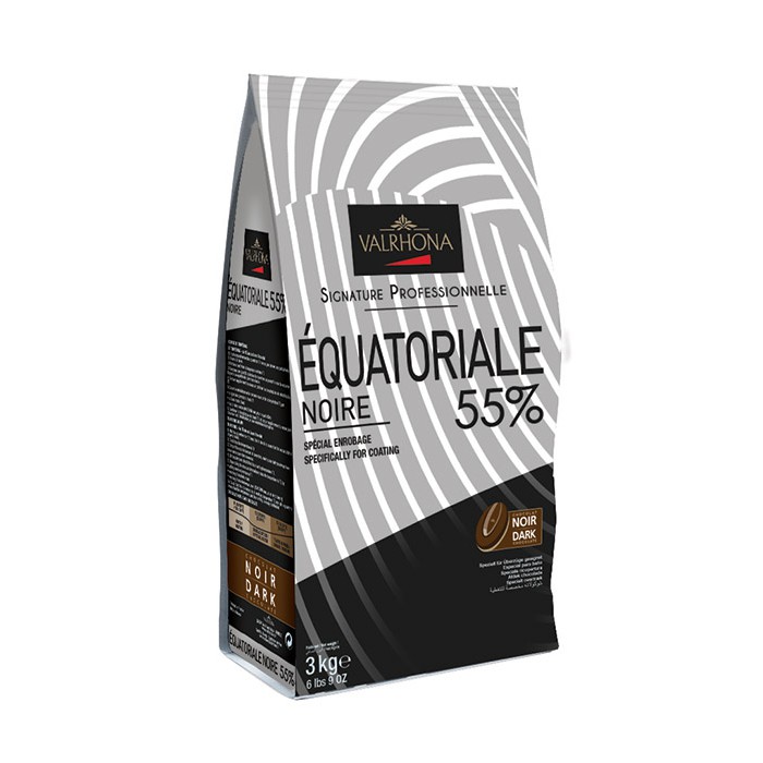 

Valrhona Couverture Equatoriale 200g (repack) / Valrhona Chocolate / Coklat Import