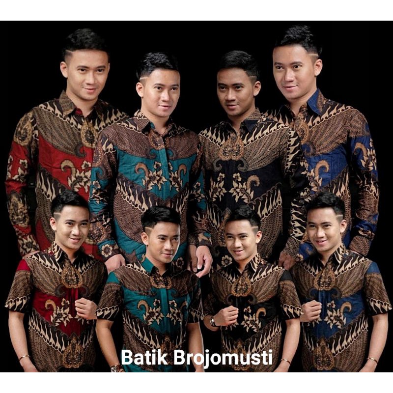 Couple Baju Batik Atasan Kakak Adik Bisa Terpisah / Baju Batik Anak Cowok Murah Terbaru