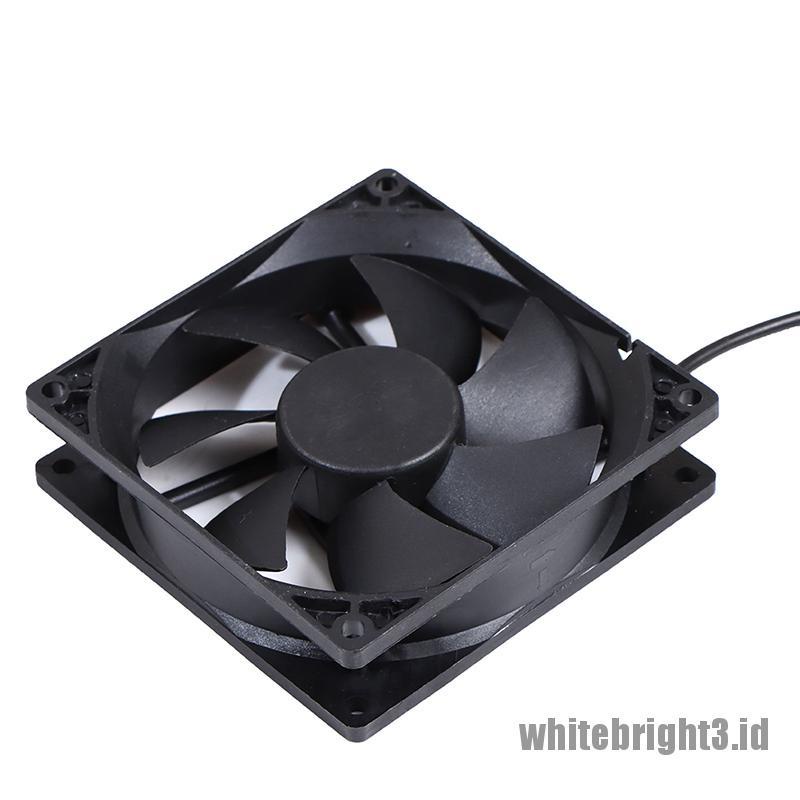 &lt; White3 &gt; Kipas Pendingin DC 5V USB Brushless Untuk Komputer PC